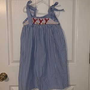Smocked dress with lobsters 🦞